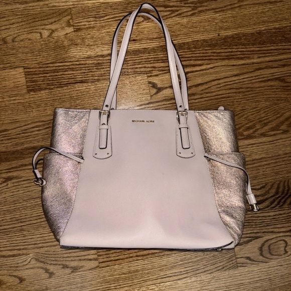 Michael Kors Pink Tote Purse - Picture 1 of 9